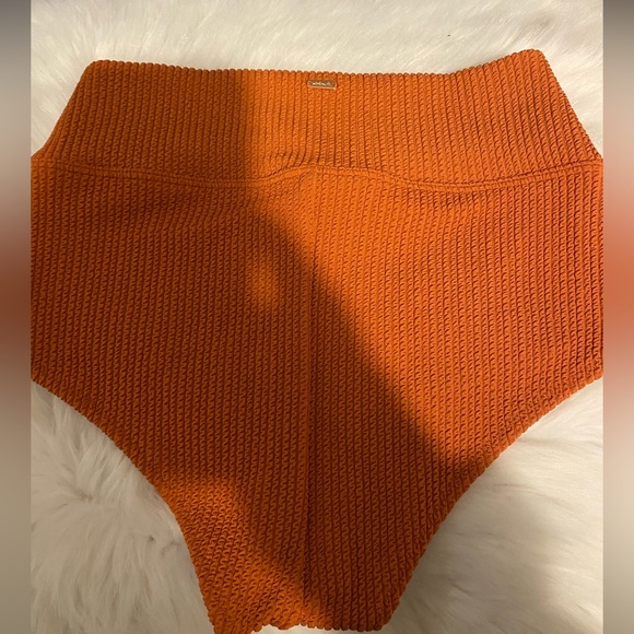 Pink burnt orange bathing suit bottoms (size S) - Picture 2 of 3